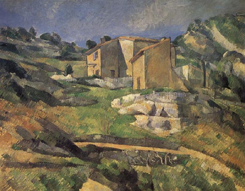 Paul Cezanne Maisons a L-Estaque oil painting image
